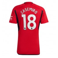 Camiseta Manchester United Casemiro #18 Primera Equipación 2023-24 manga corta